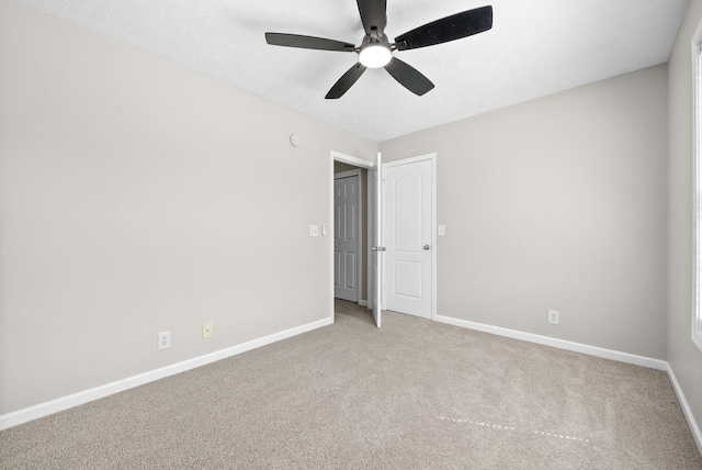 2829 Sharpie Dr, Clarksville, TN 37040 - carpeted empty room with baseboards and a ceiling fan