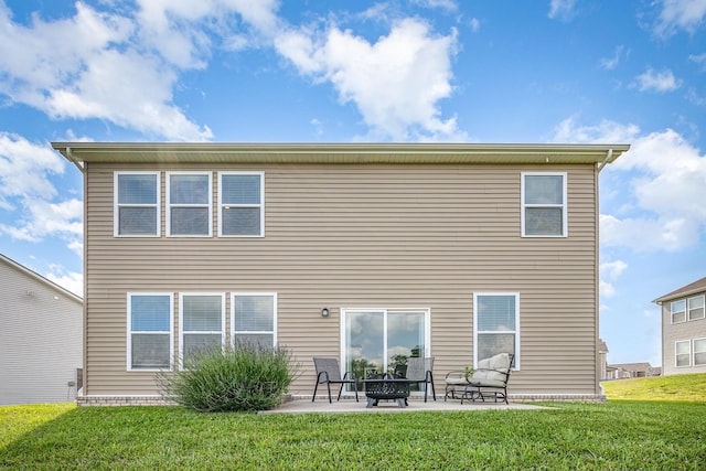 705 Watson Ct, Spring Hill, TN 37174 - rear view of property featuring a patio and a yard