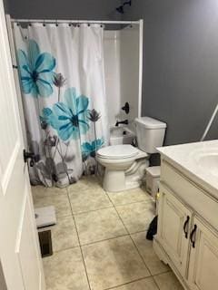 117 Raspberry Dr, Winchester, TN 37398 - full bath featuring toilet, tile patterned flooring, and vanity