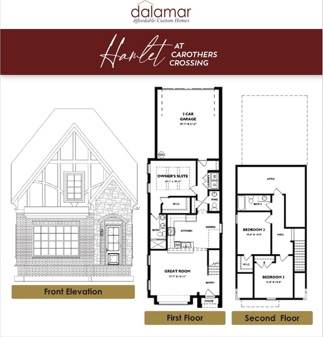 1113 Freeboard Aly, La Vergne, TN 37086 - floor plan / room layout