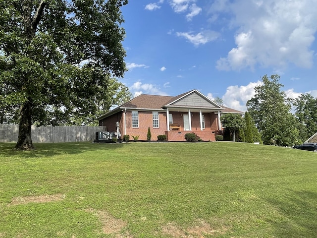 126 E Laurel Dr, Lawrenceburg, TN 38464 - view of front of home featuring brick siding