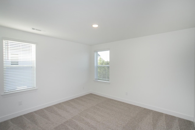 122 W Cassa Way, Mount Juliet, TN 37122 - spare room with light colored carpet, baseboards, and recessed lighting