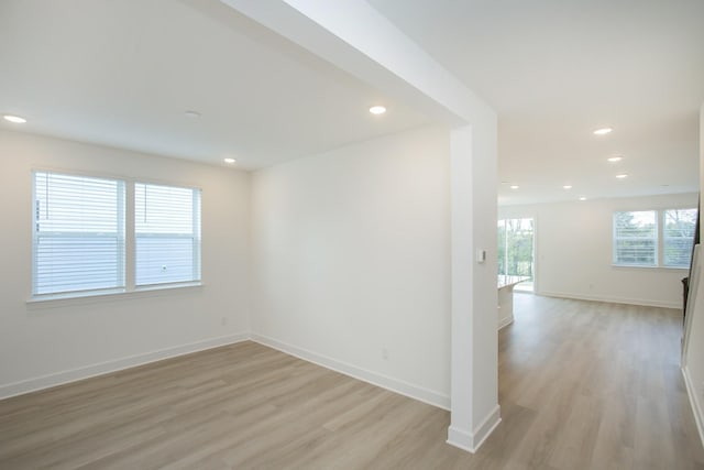 122 W Cassa Way, Mount Juliet, TN 37122 - unfurnished room featuring light wood finished floors, recessed lighting, and baseboards