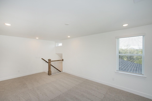 122 W Cassa Way, Mount Juliet, TN 37122 - unfurnished room with recessed lighting, light colored carpet, and baseboards
