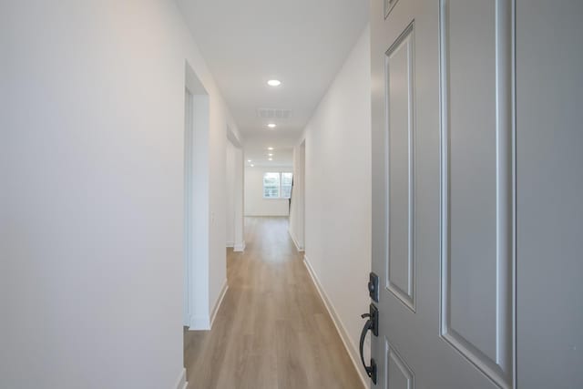 122 W Cassa Way, Mount Juliet, TN 37122 - hall featuring recessed lighting, light wood-style flooring, and baseboards