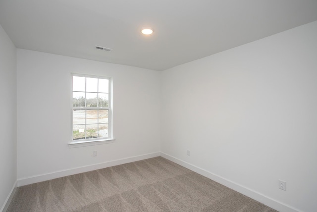 133 W Cassa Way, Mount Juliet, TN 37122 - spare room with baseboards, light colored carpet, and recessed lighting