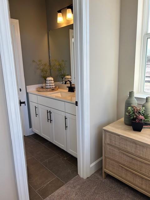 131 W Cassa Way, Mount Juliet, TN 37122 - bathroom with vanity and baseboards