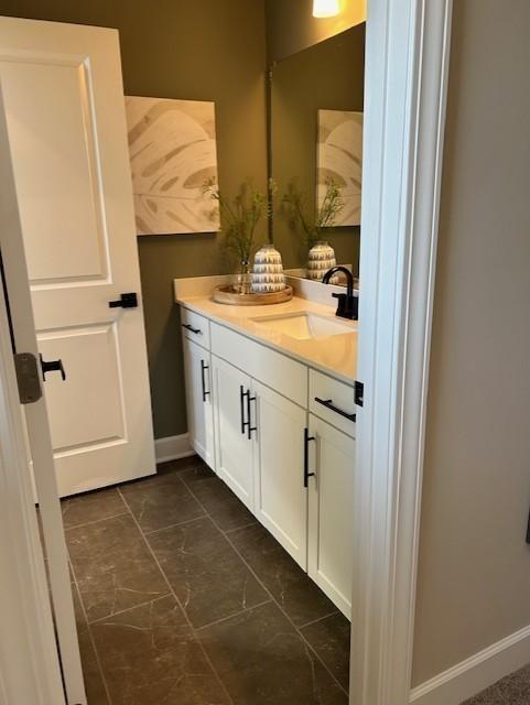 131 W Cassa Way, Mount Juliet, TN 37122 - bathroom featuring baseboards and double vanity
