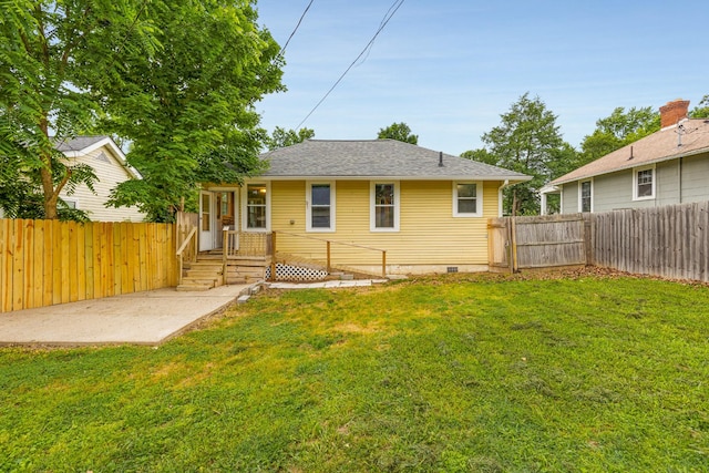 1007 Birdsall St, Old Hickory, TN 37138 - back of house with a patio area and a shingled roof