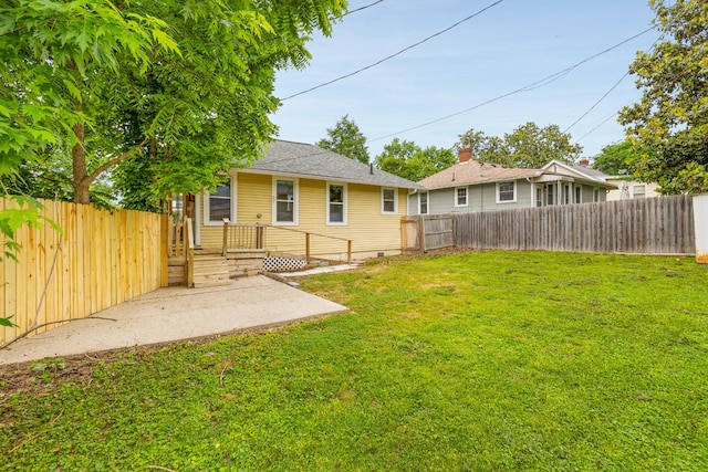 1007 Birdsall St, Old Hickory, TN 37138 - view of yard with a patio and a wooden deck