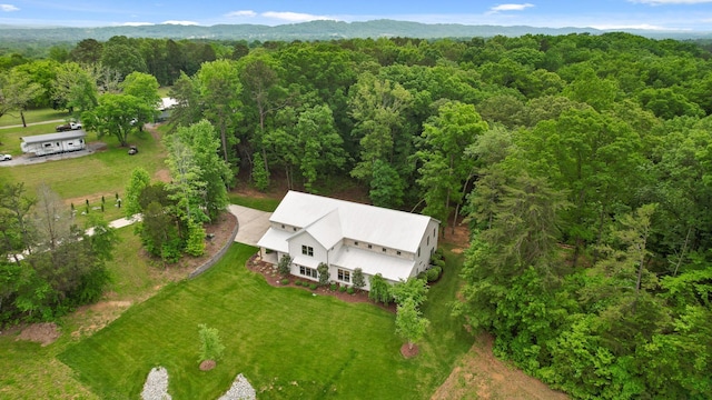 1440 Bowman Rd, Hixson, TN 37343 - view from above of property featuring a heavily wooded area