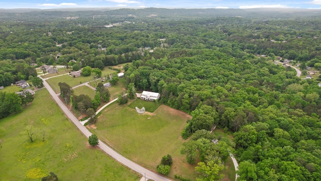 1440 Bowman Rd, Hixson, TN 37343 - bird's eye view of a heavily wooded area