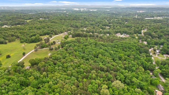 1440 Bowman Rd, Hixson, TN 37343 - bird's eye view of a heavily wooded area