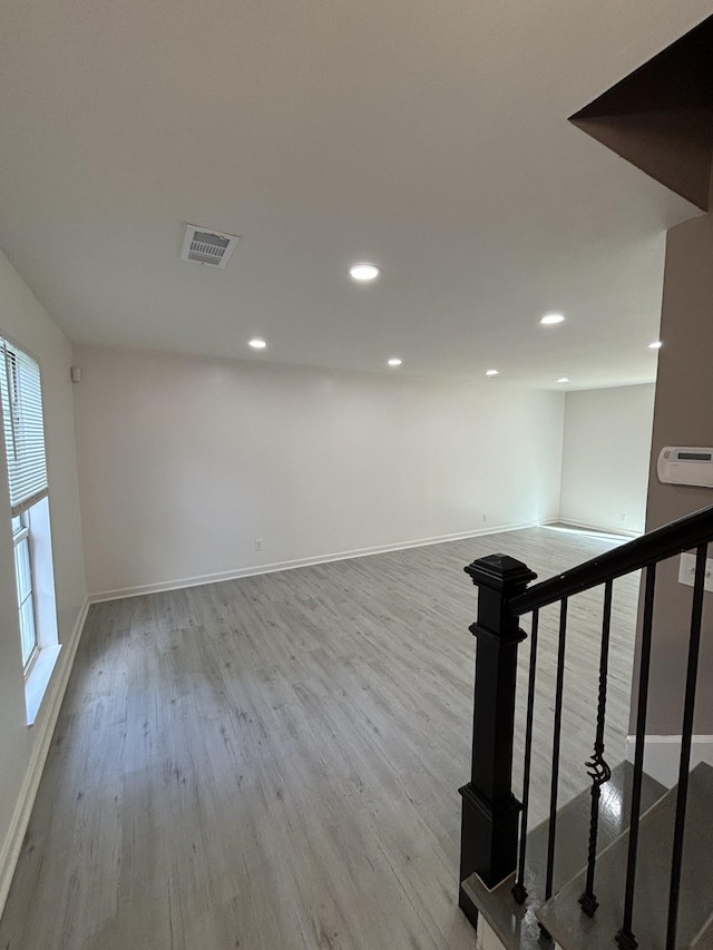 3221 New Towne Rd, Antioch, TN 37013 - empty room with wood finished floors, baseboards, and recessed lighting