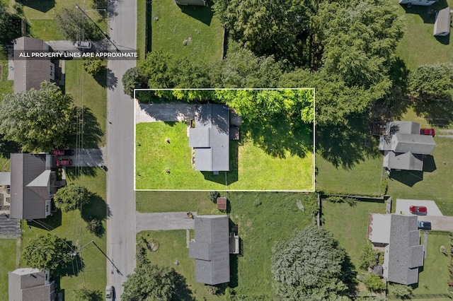 919 Linda Dr, Oak Grove, KY 42262 - aerial view of property's location featuring property parcel outlined