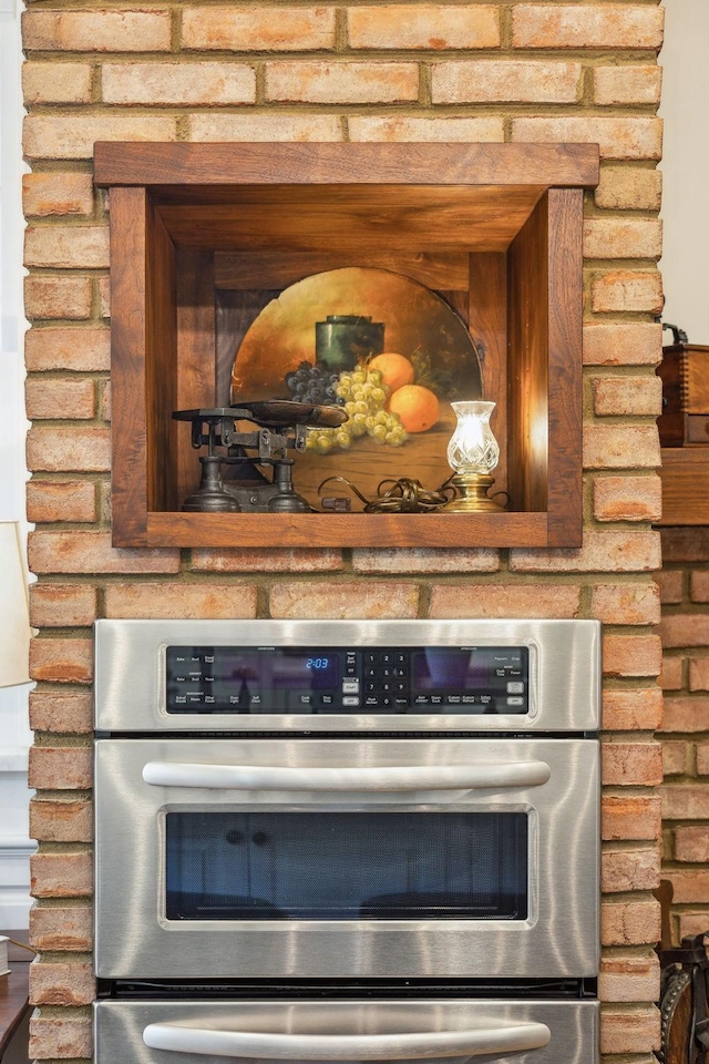 901 Fair St, Franklin, TN 37064 - kitchen view of stainless steel oven