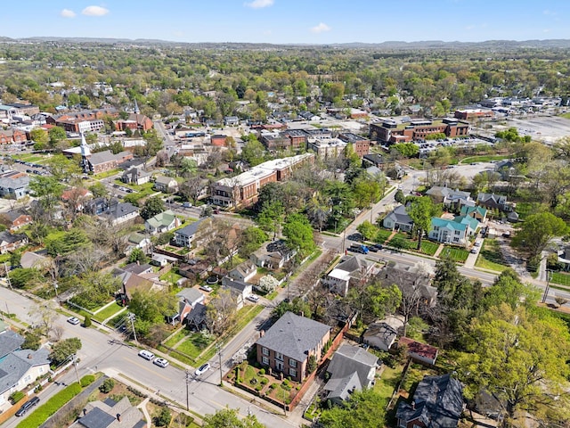 901 Fair St, Franklin, TN 37064 - aerial overview of property's location featuring nearby suburban area