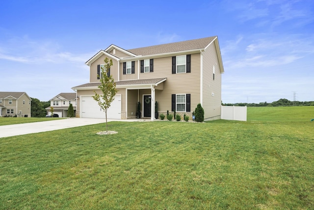 108 Model Ct, Columbia, TN 38401 - view of front of house featuring driveway and an attached garage