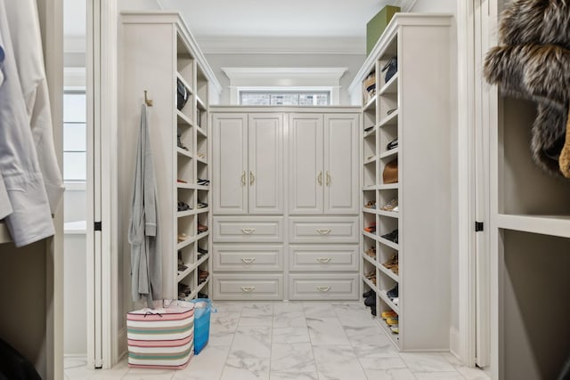 2143 White Poplar Ct, Murfreesboro, TN 37130 - spacious closet with light marble finish floors