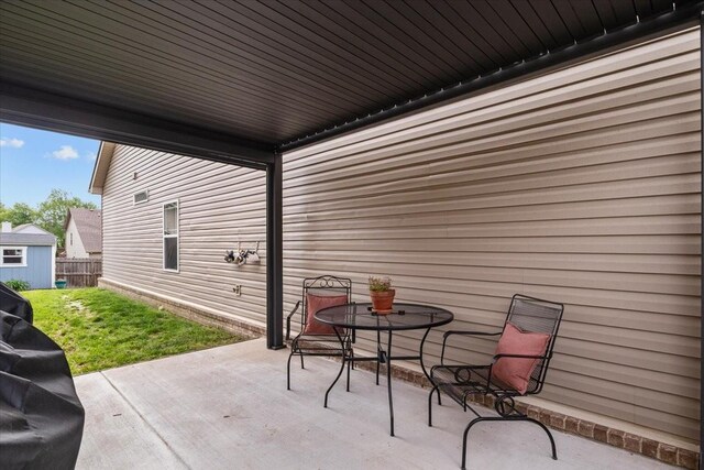 7211 Deervalley Dr, Fairview, TN 37062 - view of patio / terrace featuring outdoor dining space