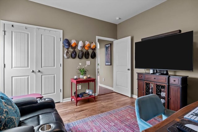 7211 Deervalley Dr, Fairview, TN 37062 - office area with wood finished floors and baseboards