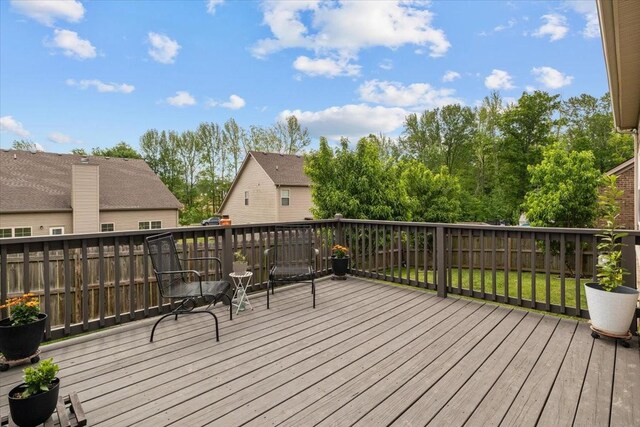 7211 Deervalley Dr, Fairview, TN 37062 - view of deck