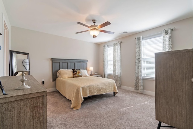 5008 Fennel Ct, Spring Hill, TN 37174 - carpeted bedroom featuring ceiling fan and baseboards
