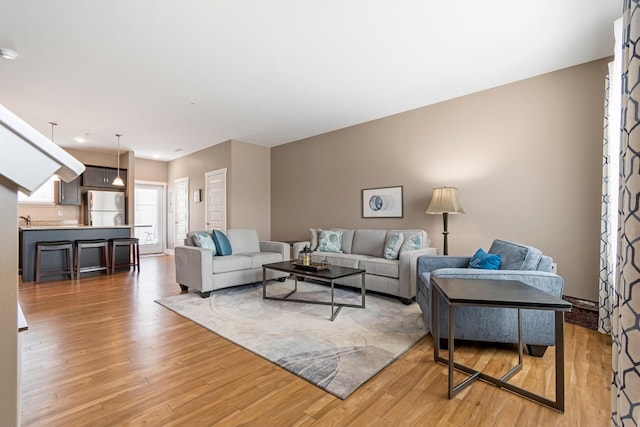 5008 Fennel Ct, Spring Hill, TN 37174 - living area with light wood-type flooring