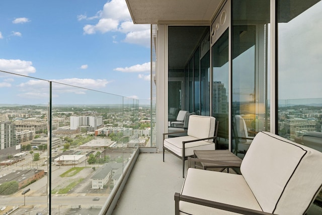 1616 W End Ave Unit 2008, Nashville, TN 37203 - balcony featuring a view of city