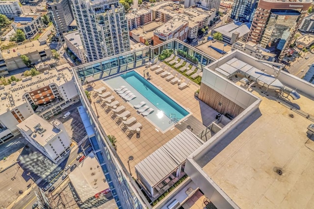 1616 W End Ave Unit 2008, Nashville, TN 37203 - view of urban area featuring a pool area