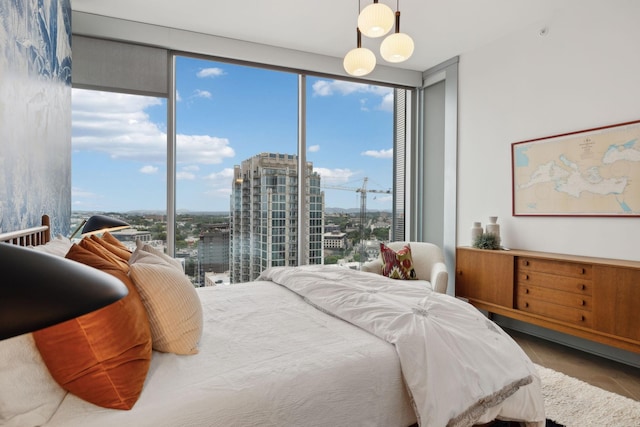 1616 W End Ave Unit 2008, Nashville, TN 37203 - bedroom with a view of city and floor to ceiling windows