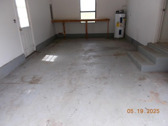 4064 Elizabeth Dr, Hermitage, TN 37076 - garage with water heater