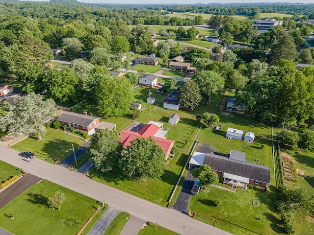 206 Crestland Dr, Columbia, TN 38401 - aerial view of property's location featuring nearby suburban area