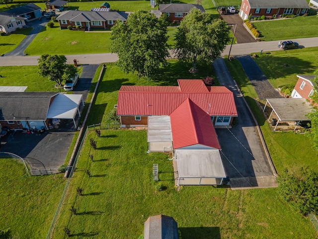 206 Crestland Dr, Columbia, TN 38401 - aerial view of residential area