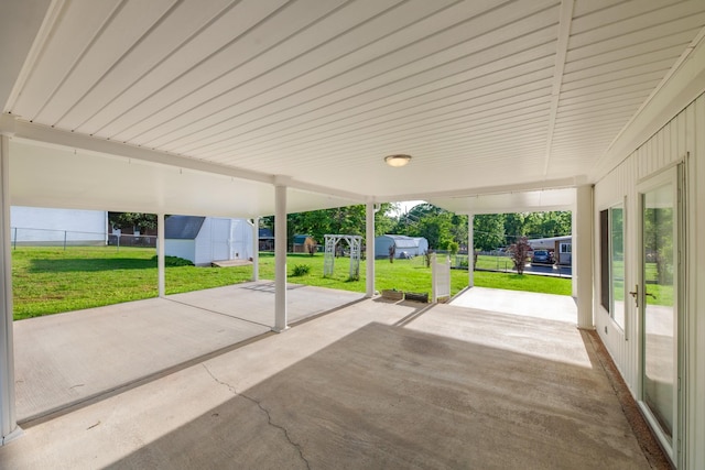 206 Crestland Dr, Columbia, TN 38401 - view of patio / terrace with french doors