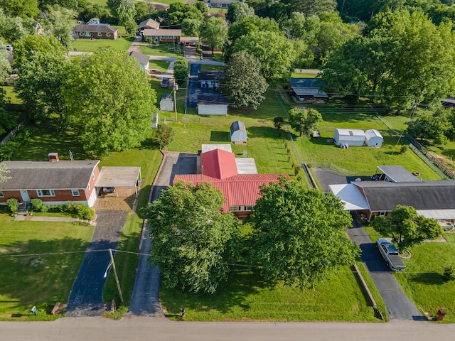 206 Crestland Dr, Columbia, TN 38401 - aerial perspective of suburban area