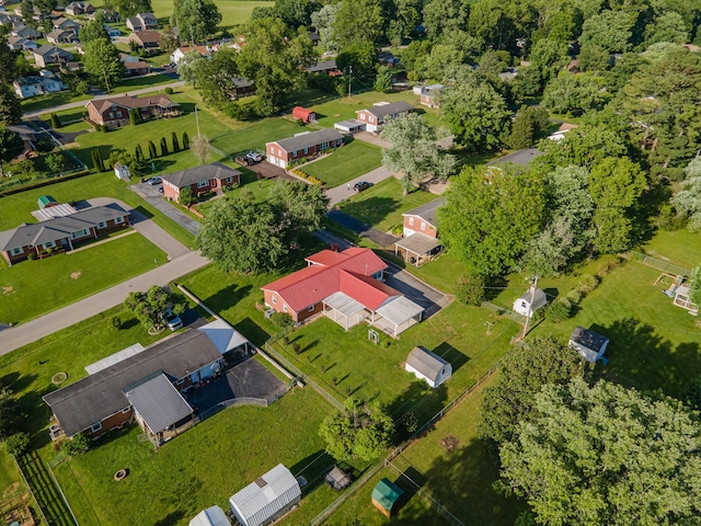 206 Crestland Dr, Columbia, TN 38401 - aerial view of property's location featuring nearby suburban area