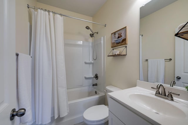 979 Carnation Dr, Spring Hill, TN 37174 - bathroom with toilet, vanity, and shower / bath combo