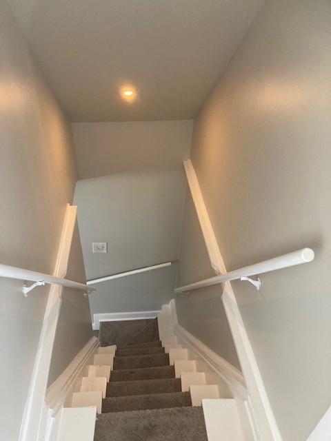 1402 Clarke St, Old Hickory, TN 37138 - staircase with recessed lighting