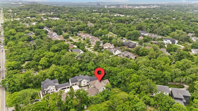 1040B Battery Ln E, Nashville, TN 37220 - aerial view of residential area