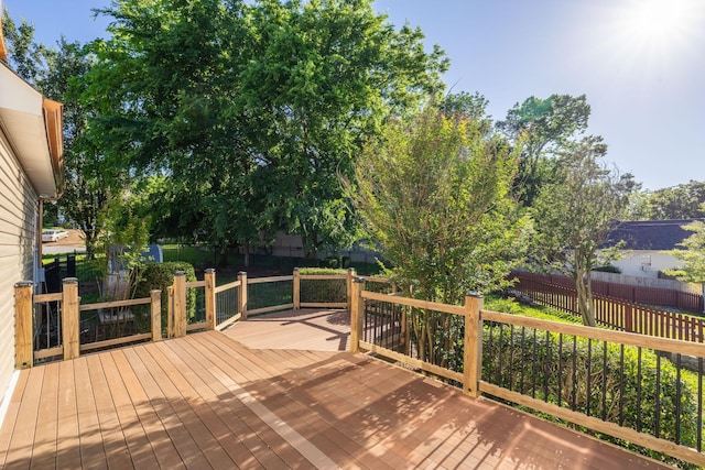 100 Nancy Ct, Hermitage, TN 37076 - deck featuring a fenced backyard
