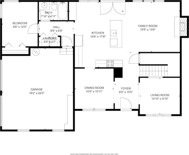 100 Nancy Ct, Hermitage, TN 37076 - floor plan / room layout