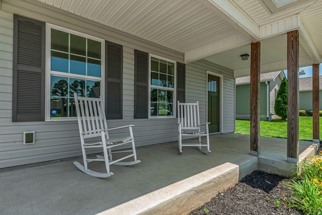 421 Willis Way, Columbia, TN 38401 - view of covered porch