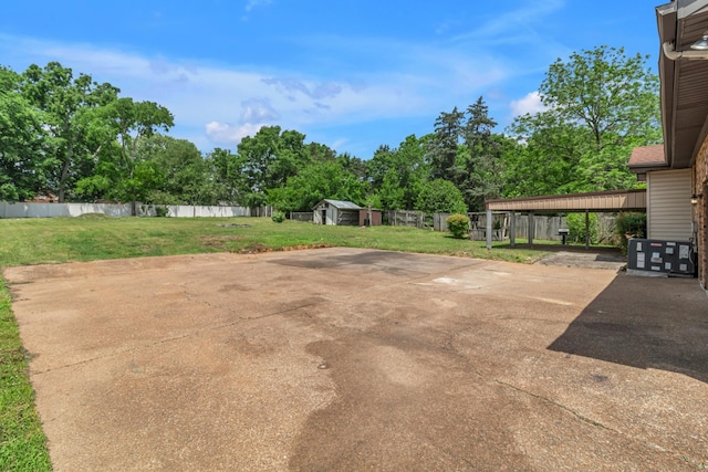 520 Almaville Rd, Smyrna, TN 37167 - view of patio / terrace featuring a carport