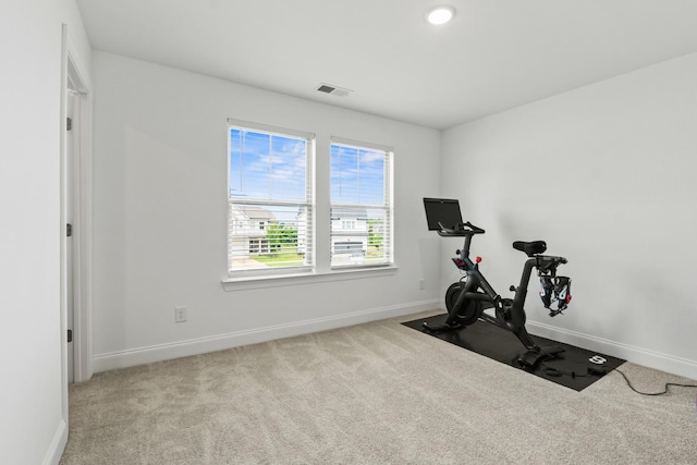 400 Parker Ct, Antioch, TN 37013 - workout area with carpet flooring and baseboards