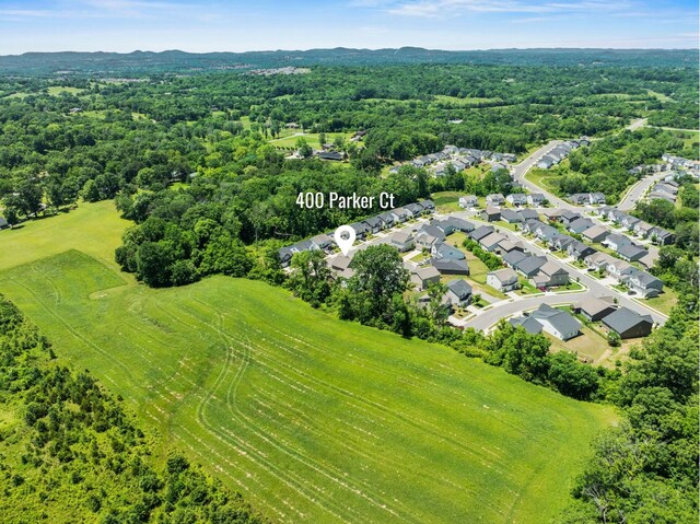 400 Parker Ct, Antioch, TN 37013 - aerial view of a mountain backdrop