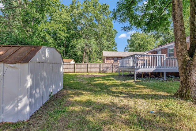 4904 Algonquin Trl, Antioch, TN 37013 - view of yard with a deck
