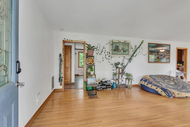 415 Isaac Dr, Goodlettsville, TN 37072 - foyer with wood finished floors and baseboards