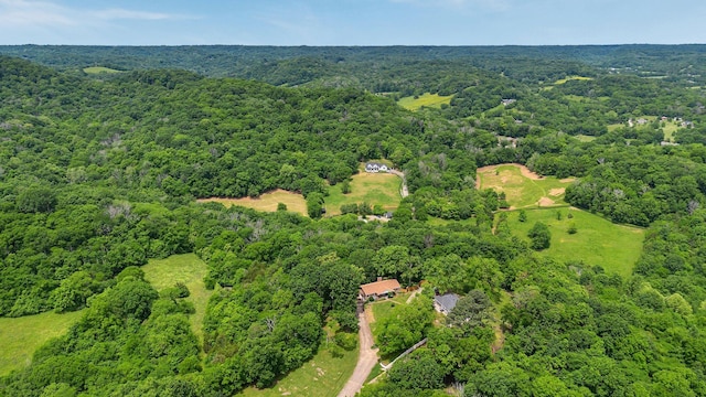 415 Isaac Dr, Goodlettsville, TN 37072 - aerial overview of property's location featuring a heavily wooded area