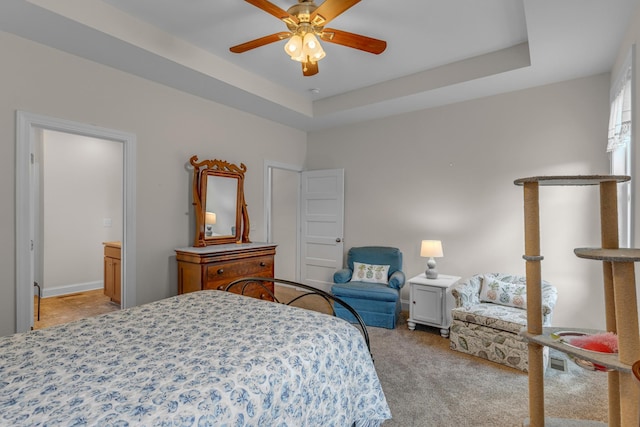 817 Tanager Pl, Lebanon, TN 37087 - bedroom with light carpet and a ceiling fan